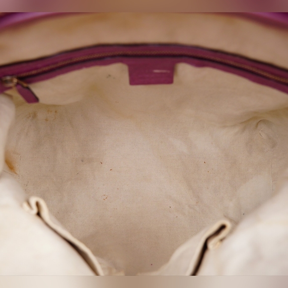 AN18❤️ GUCCI Monogram Heart Bit Charm Top Handle Tote - Picture 16 of 16